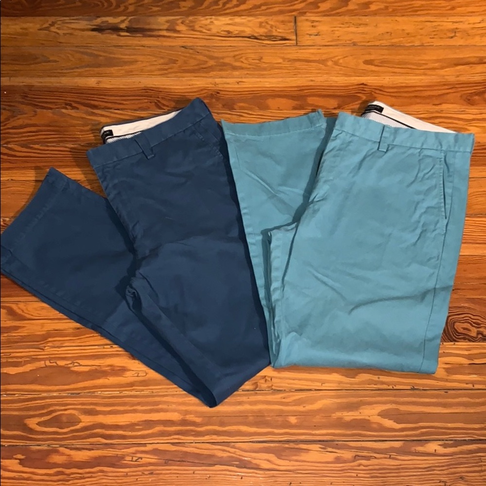 Banana Republic Men's Chinos in Navy and Teal